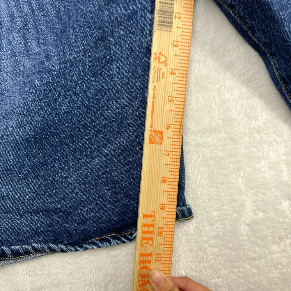 Levi's 569‎ Denim Shorts Men's Blue High Rise Pockets Classic Zip Fly - 26X9.5